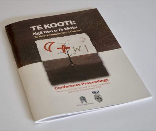 Te Kooti Symposium Conference Booklet